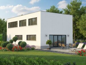 Bauhaus 155m²_Fotorealistisch
