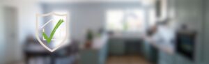 MYM Hausbau Blog 6 Der Header zeigt ein Siegel für Versicherungen für Bauherren