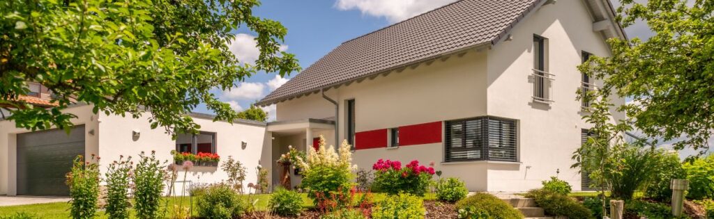 Klimafreundliches Bauen 7 Bild zeigt ein hocheffizientes Passivhaus für das klimafreundliche Bauen