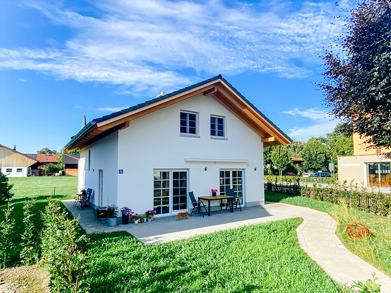 Modernes Landhaus mit Wellnessoase