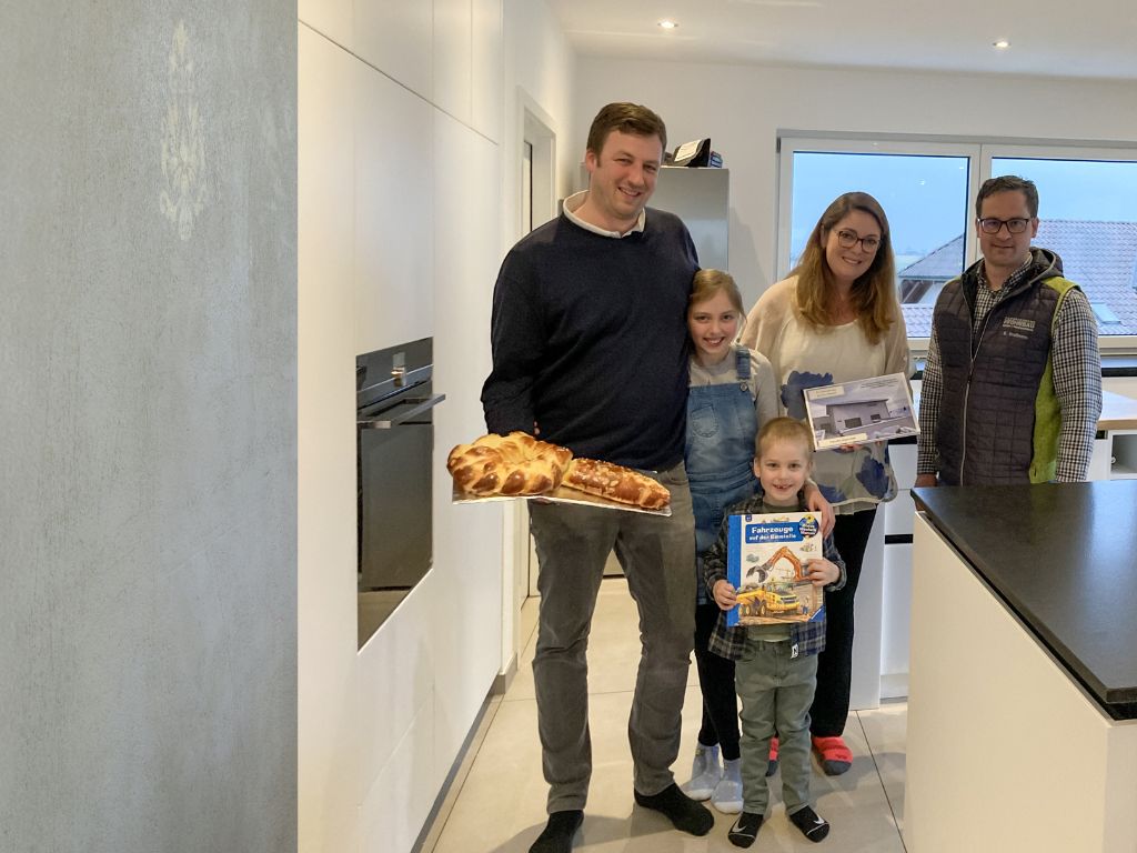 Bauherren Hanghaus Zuhause Einliegerwohnung