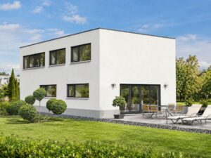Bauhaus 155m² Fotorealistisch