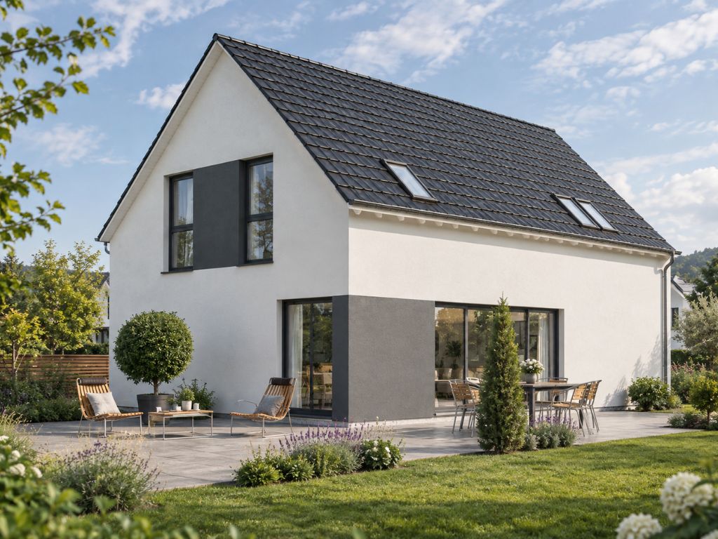 Klassisches Haus 135m² mit Fassadendekor