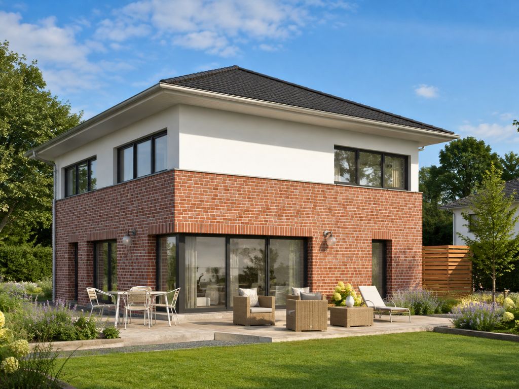 Stadthaus 130 m² Fotorealistisch