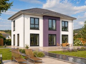 Walmdachhaus 150 m² Fotorealistisch
