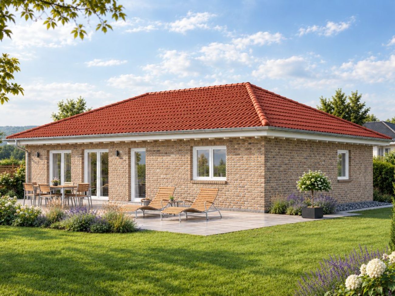 Bungalow 105m² Fotorealistisch